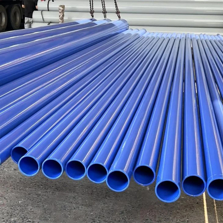 Plastic coated steel pipe for water supply (9)