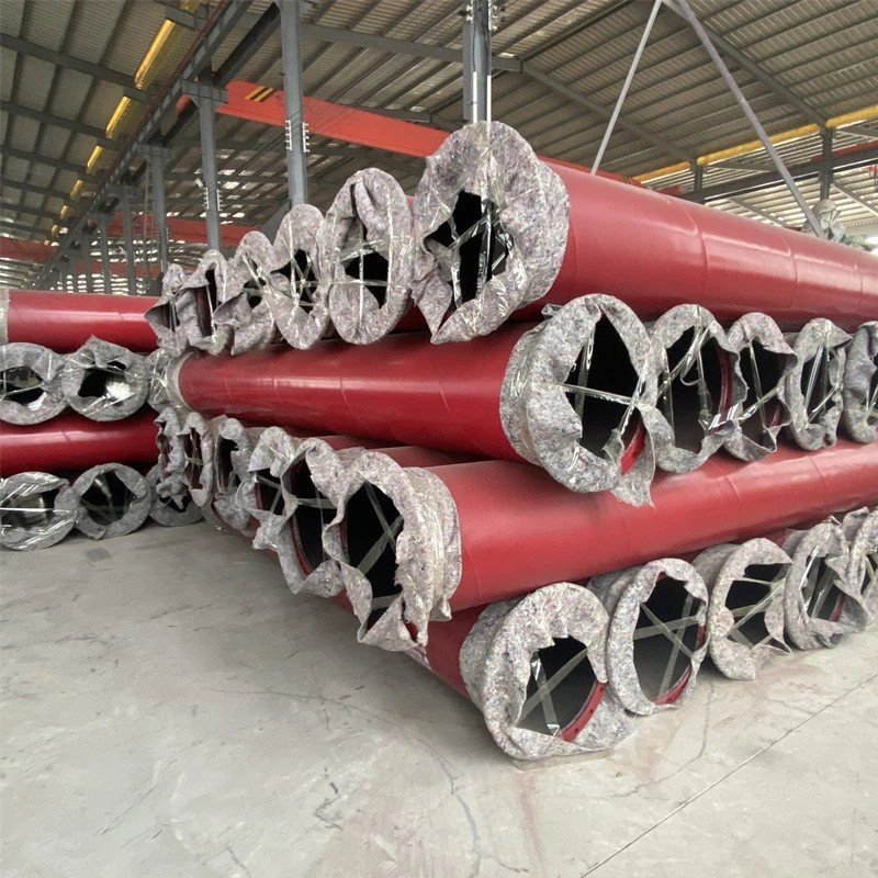 Plastic coated steel pipe for mining (4)