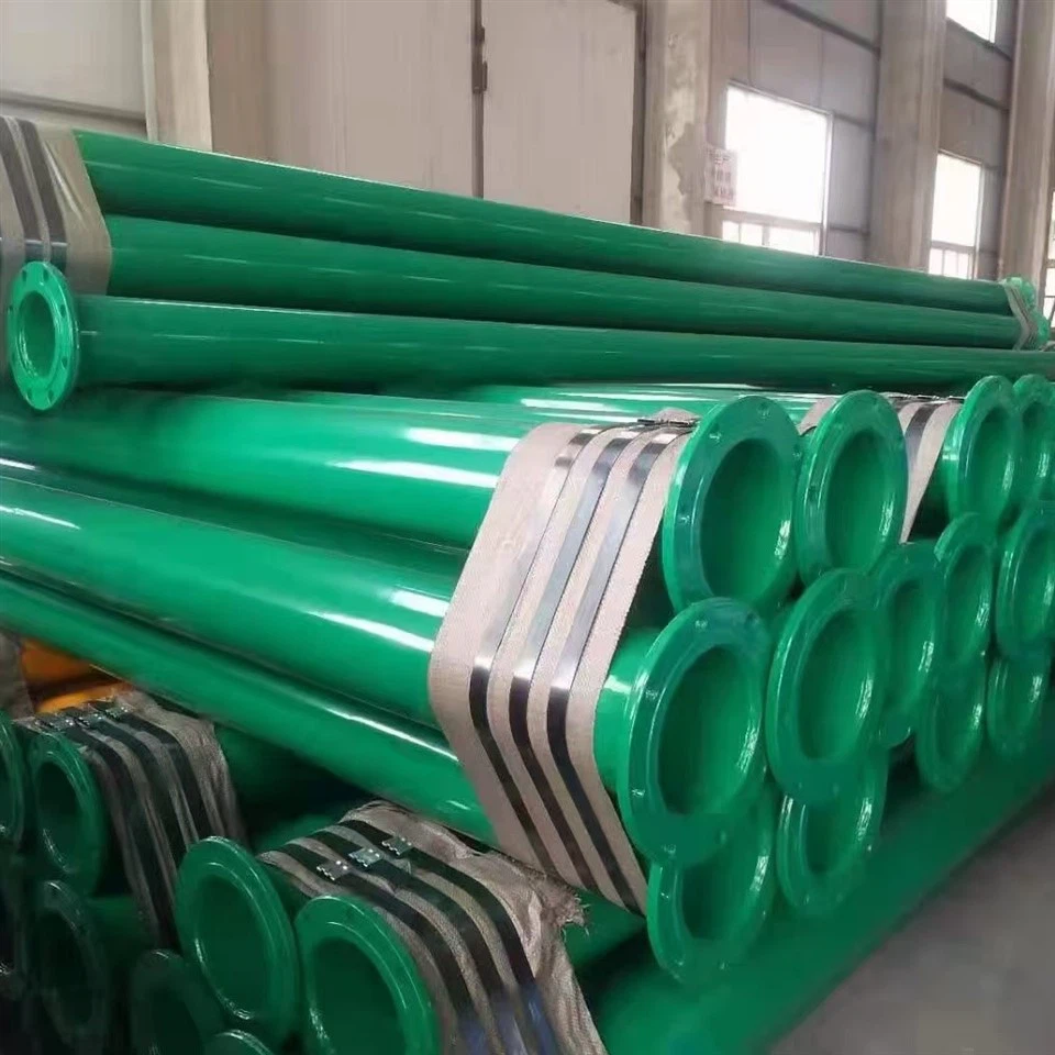 Plastic coated steel pipe for mining (5)
